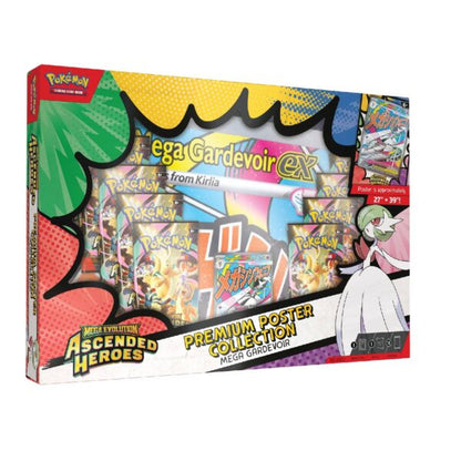 Pokémon TCG Premium Poster Collection en Español – Mega Gardevoir ex | Ascended Heroes