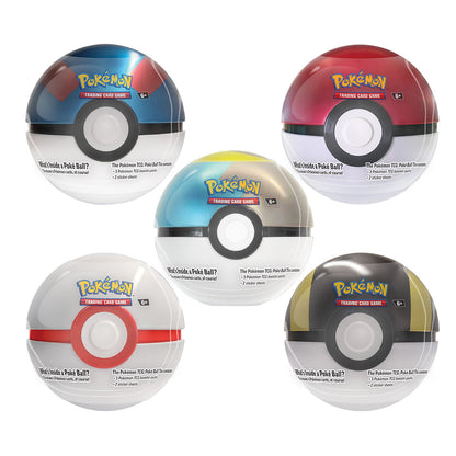 Pokémon TCG Poké Ball Tin – Inglés – Lata Pokébola Sellada D24 (modelo aleatorio) d24